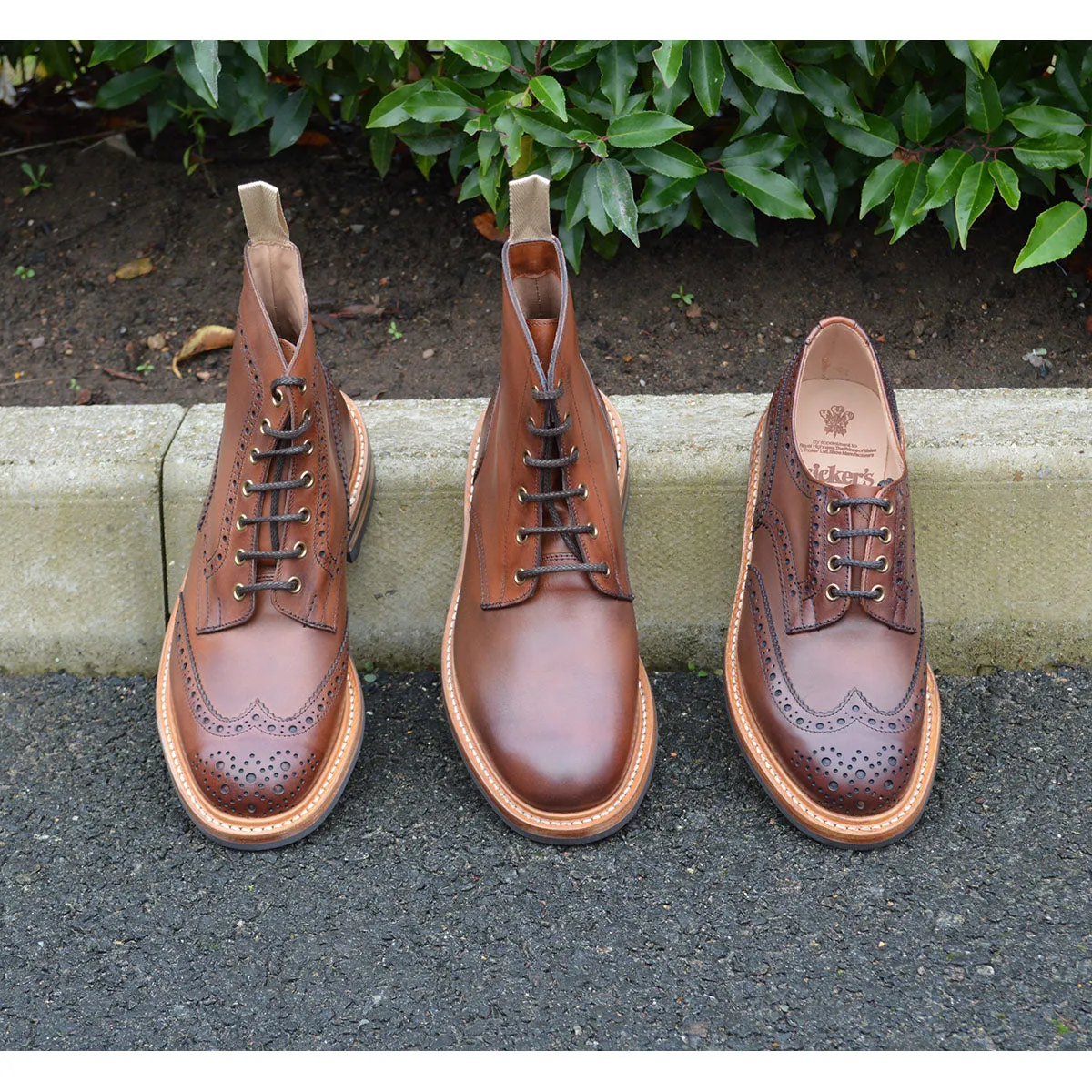 Trickers Bernwood - Chestnut