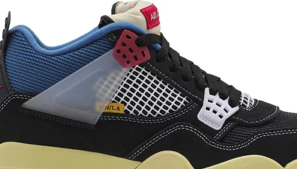 Union LA x Air Jordan 4 Retro 'Off Noir' Limited Edition Sneakers