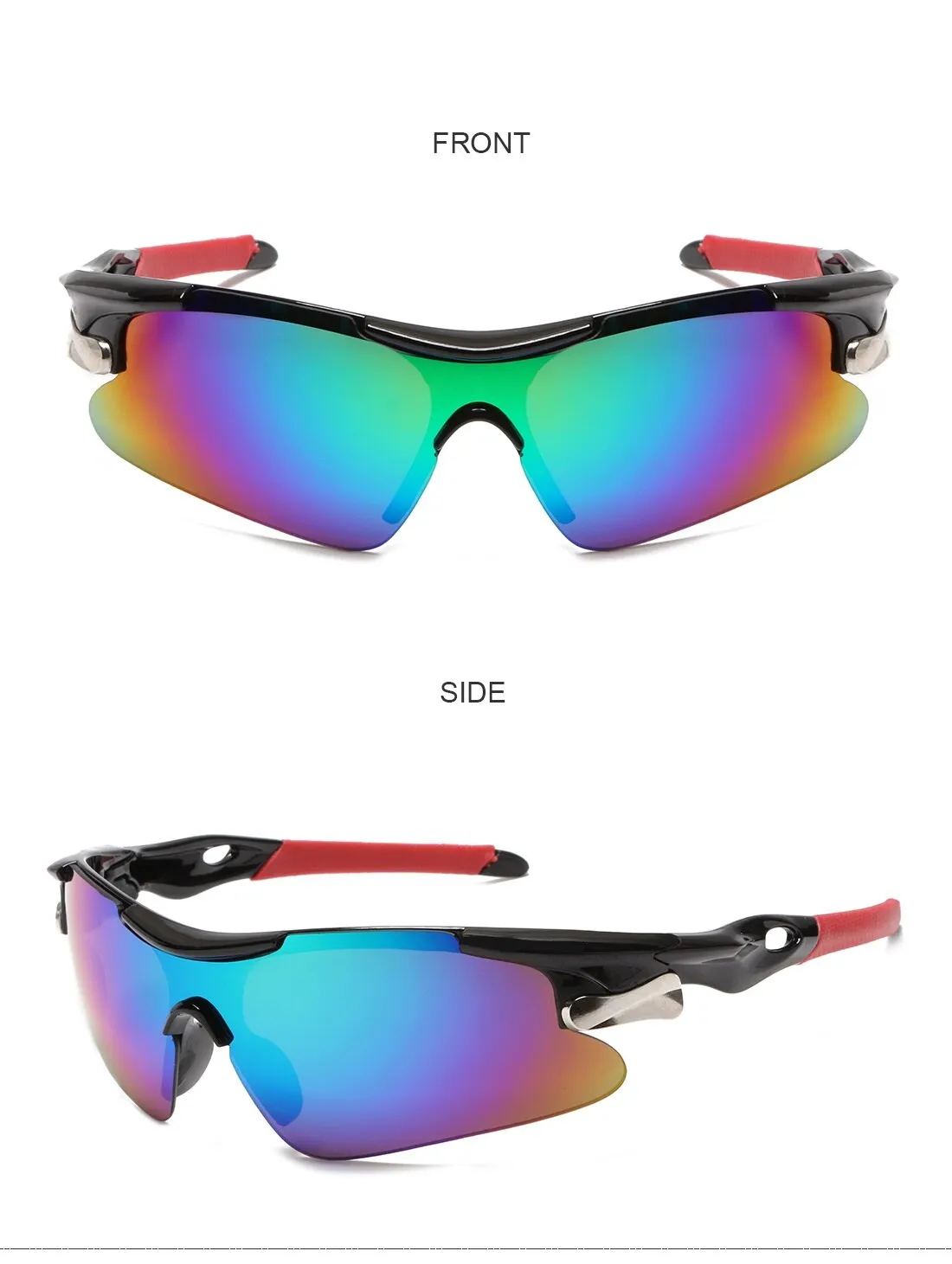 Unisex UV400 Explosion-proof Outdoor Sports Riding Cycling Sunglasses