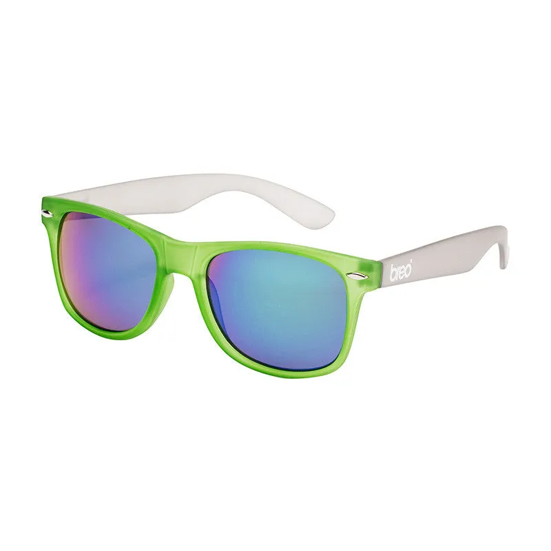 Uptones Green/Clear Sunglasses with Blue Lens