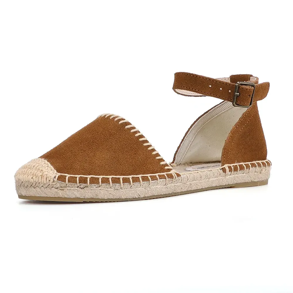 USS Shoes Elda Women's Ankle Strap Espadrilles Summer Sandals