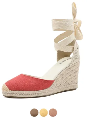 USS Shoes Rosalia Women's Wedges Espadrille Sandals