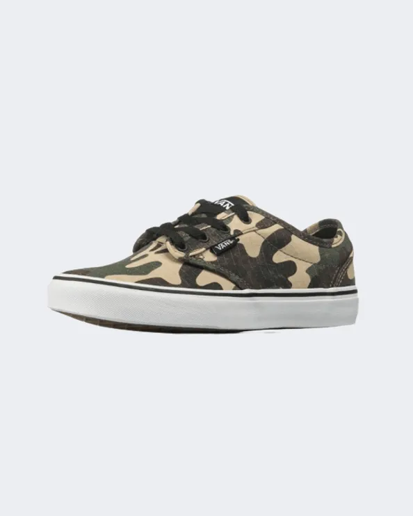 Vans Yt Atwood Camo Ps-Boys Lifestyle Shoes Olive/Brown