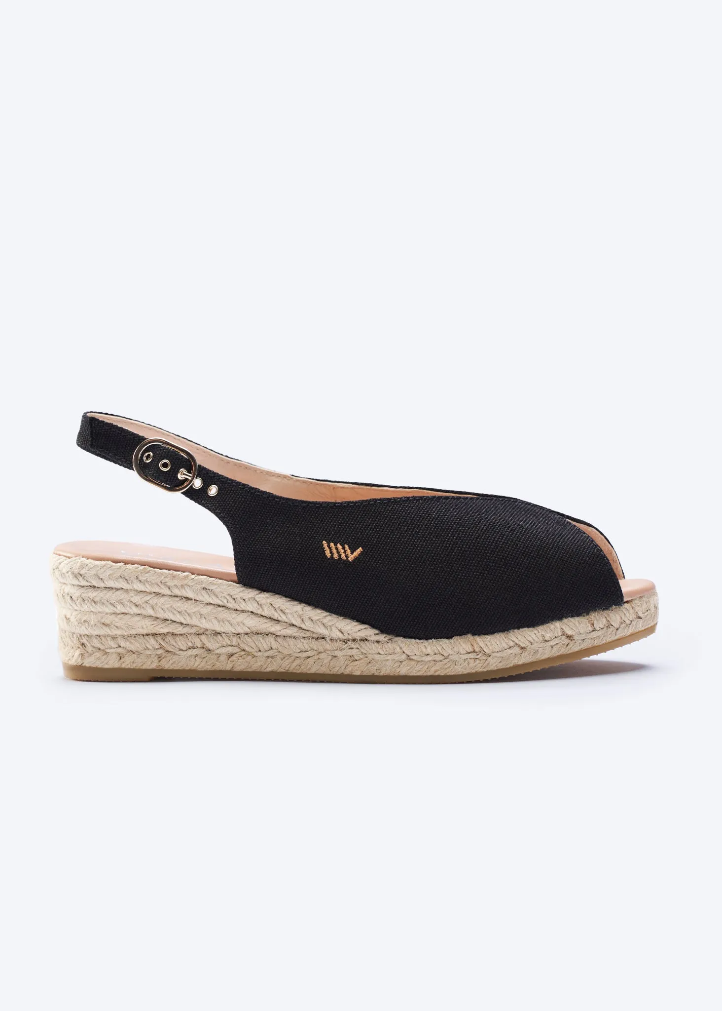 Verneda Canvas Espadrille Sandal Wedges