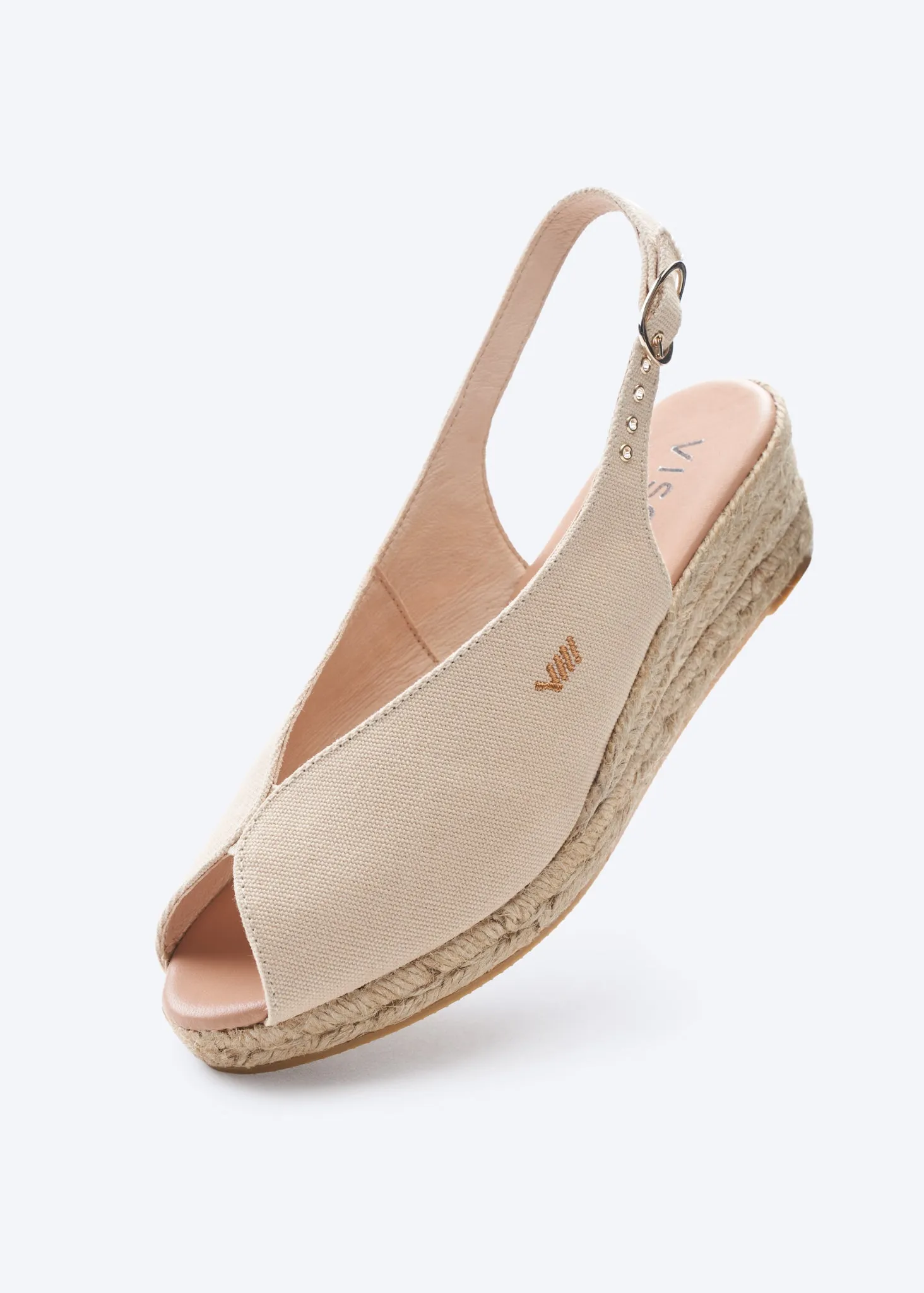 Verneda Canvas Espadrille Sandal Wedges