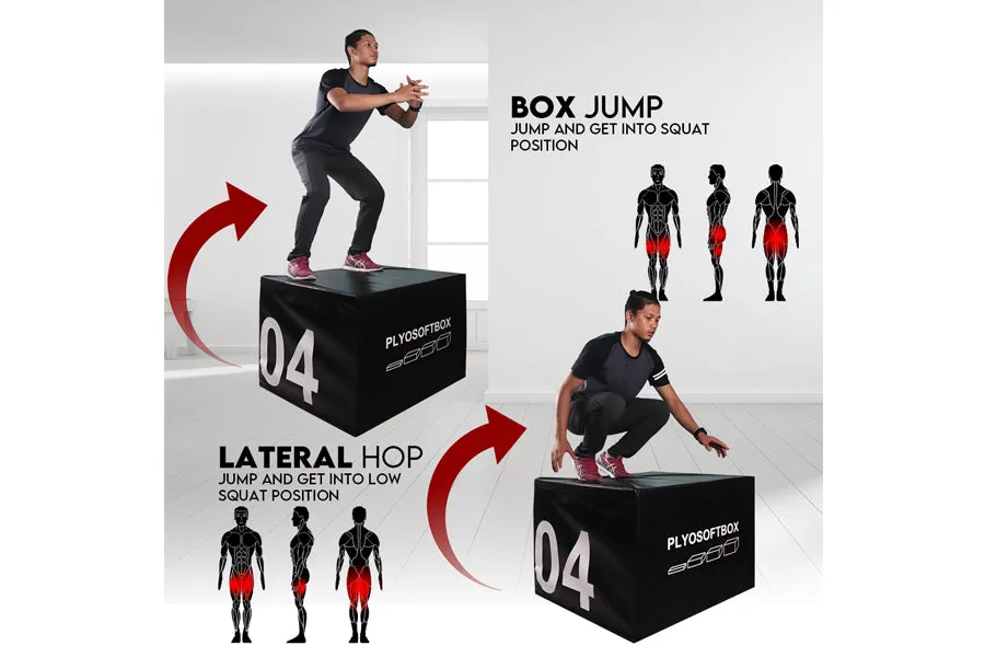 Warrior Soft Stackable Plyo Box Set