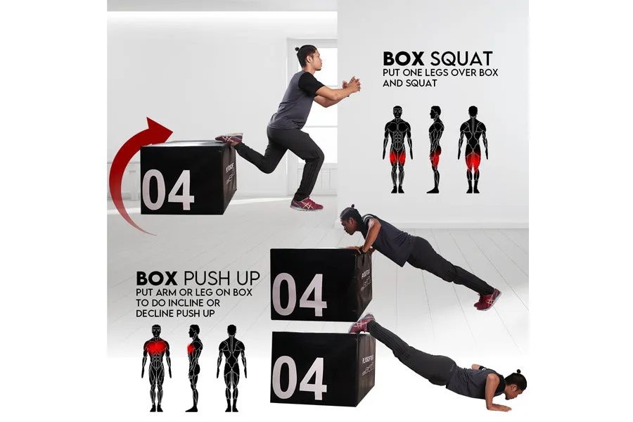 Warrior Soft Stackable Plyo Box Set