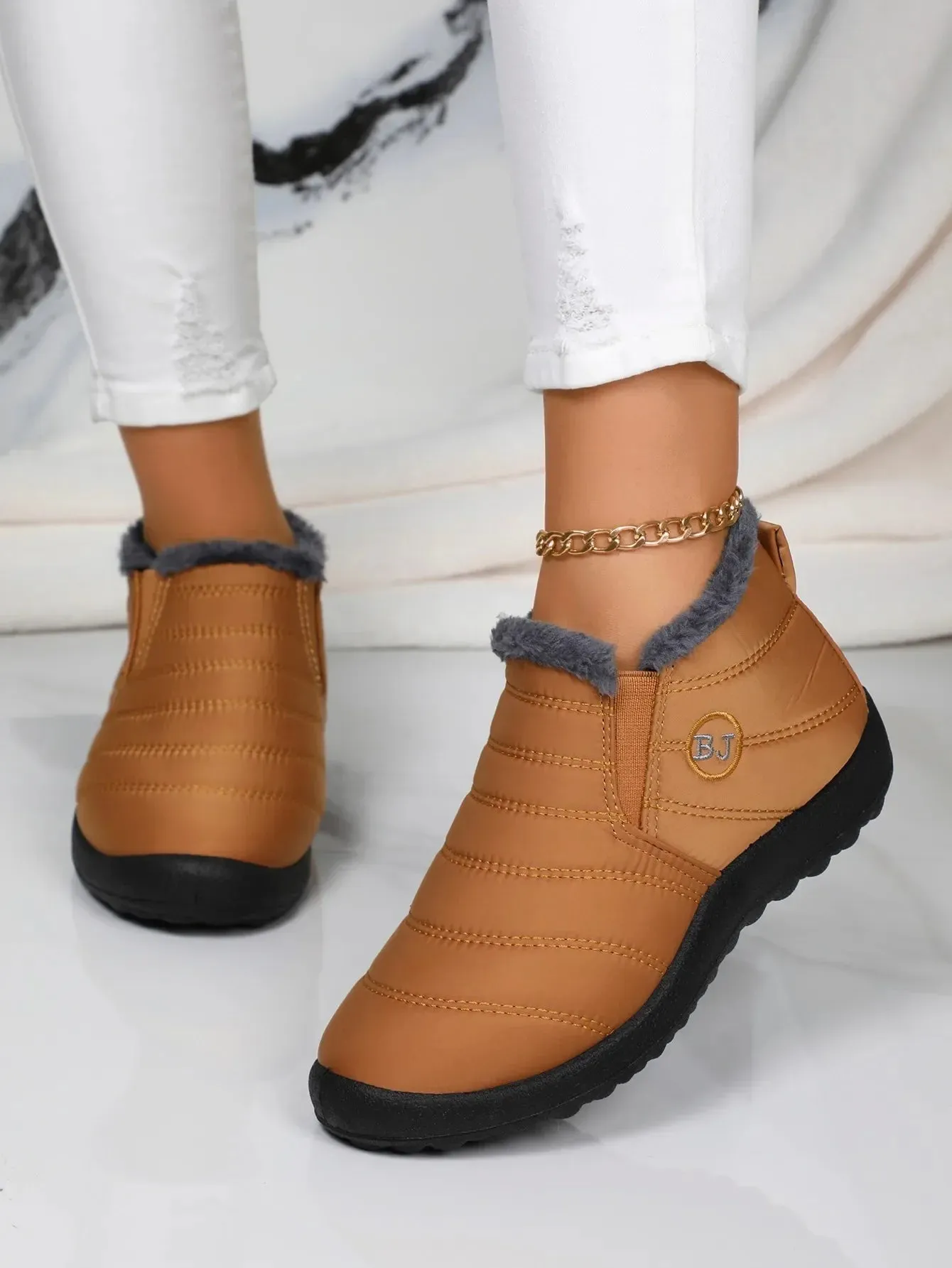 Winter Warm Casual Snow Boots for Women | Hiking & Outdoor Shoes