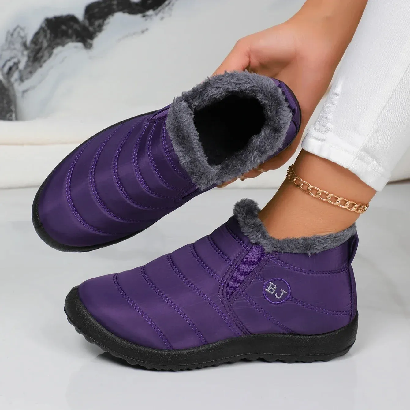 Winter Warm Casual Snow Boots for Women | Hiking & Outdoor Shoes