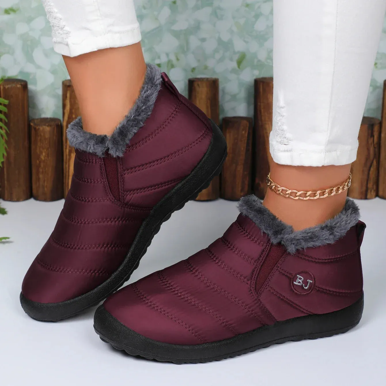 Winter Warm Casual Snow Boots for Women | Hiking & Outdoor Shoes