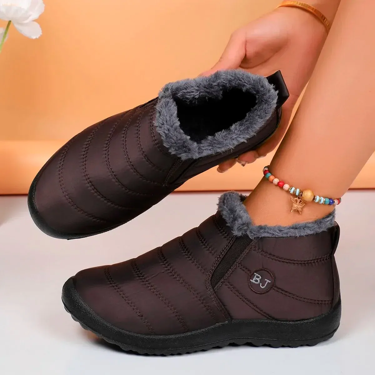 Winter Warm Casual Snow Boots for Women | Hiking & Outdoor Shoes