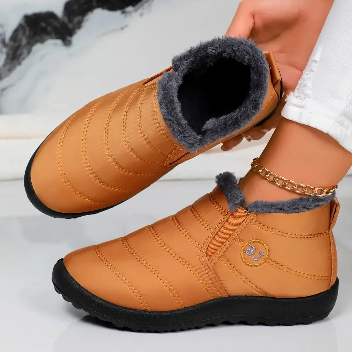 Winter Warm Casual Snow Boots for Women | Hiking & Outdoor Shoes