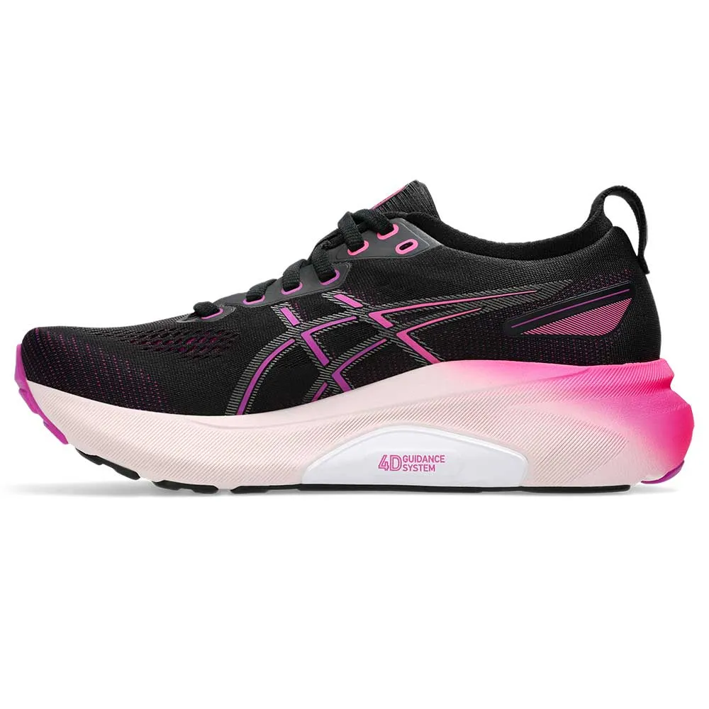 Women's Gel-Kayano 31 Running Shoe - Black/Bold Magenta - Regular (B)