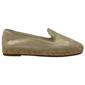 Women's Josette Lurex Espadrilles Gold Size EU 36 / UK 3