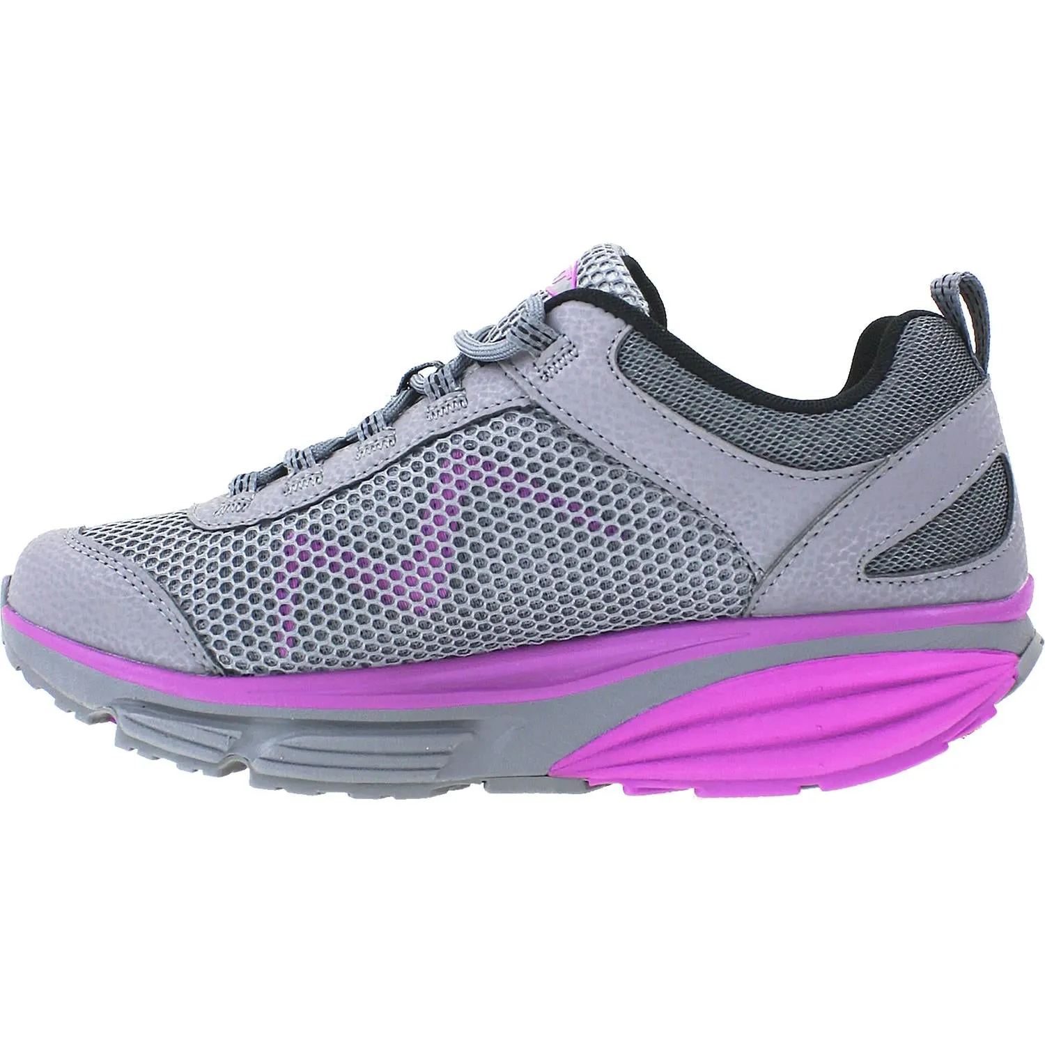 Women's MBT Colorado 17 Grey/Purple Synthetic/Mesh