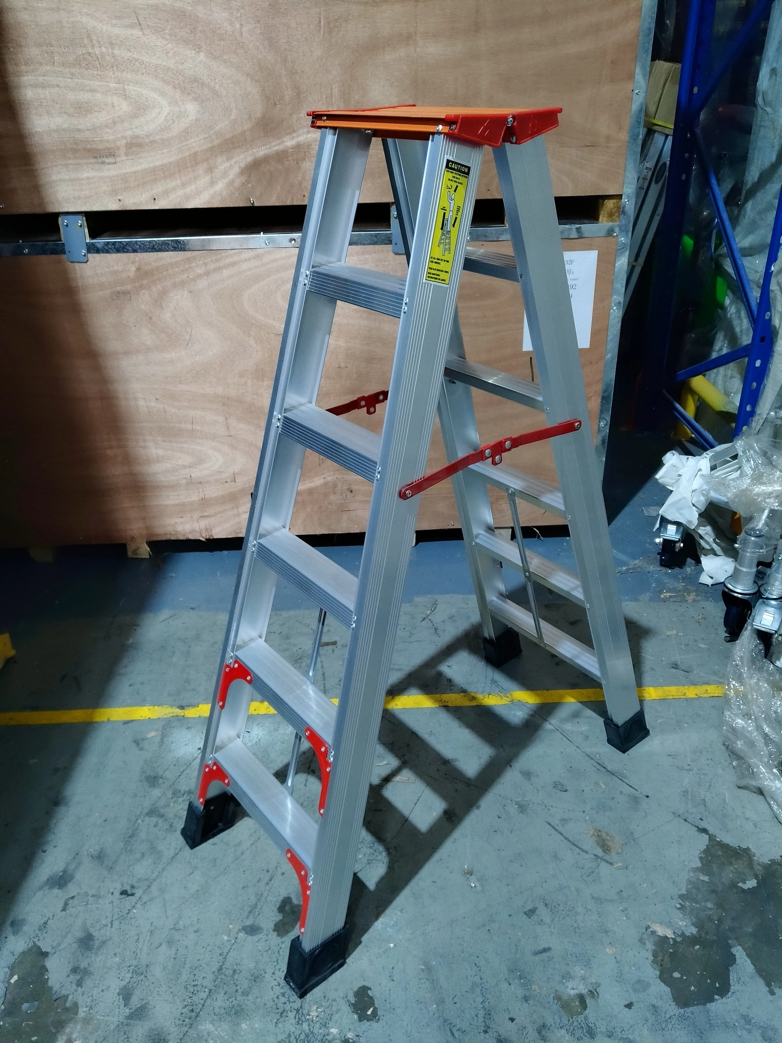 XG Heavy Duty Aluminum Double Side A Ladder | Model : L-XG103A