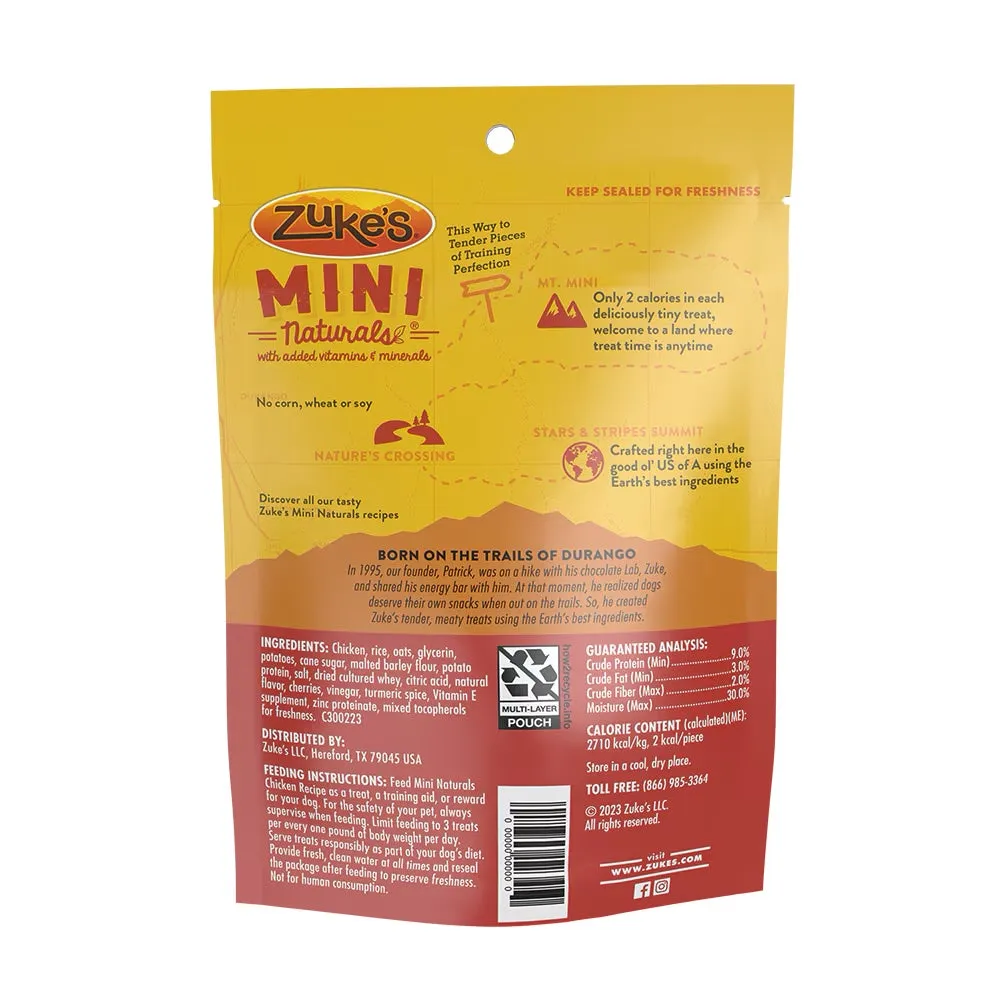 Zuke's Mini Naturals - Chicken Dog Treats